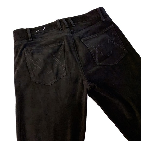 MCGUIRE Faux Suede leather Newton high rise Skinny Jeans Pant Stretch size 29 - Picture 5 of 7